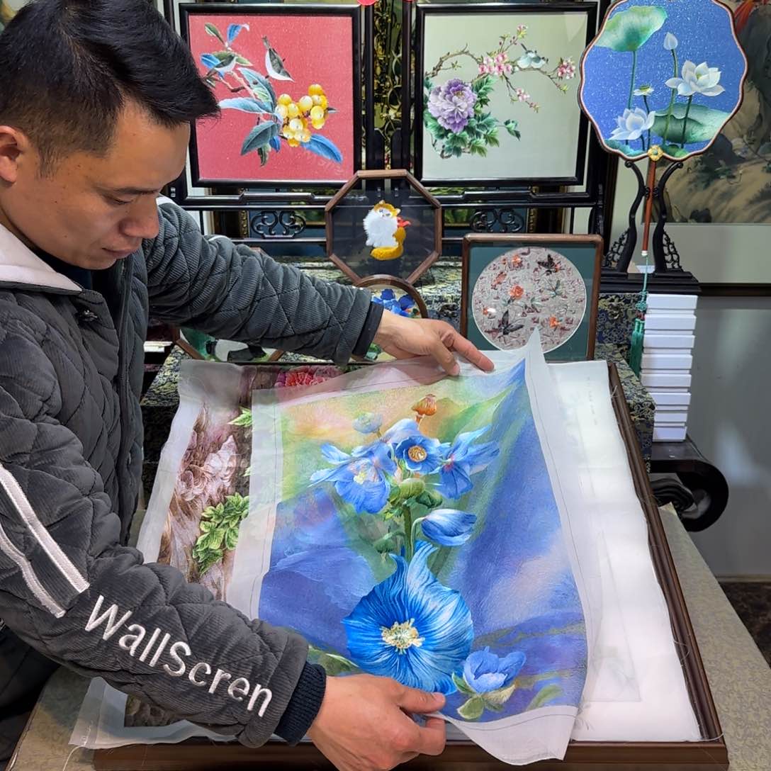 刺绣刺绣工艺精湛