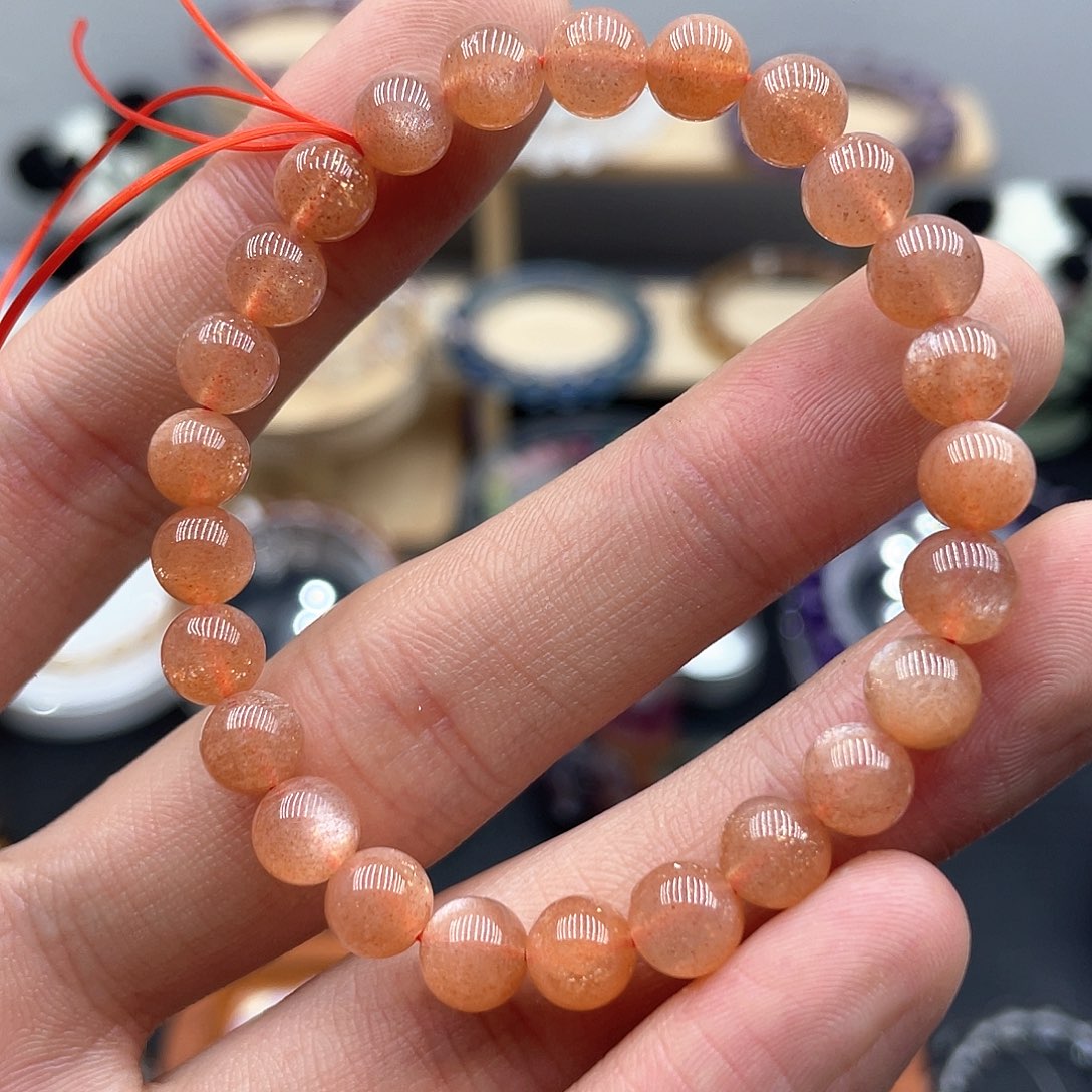 水晶手链未镶嵌金沙太阳