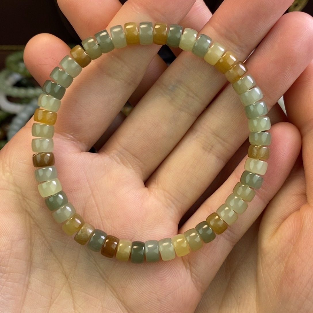 和田玉手链未镶嵌