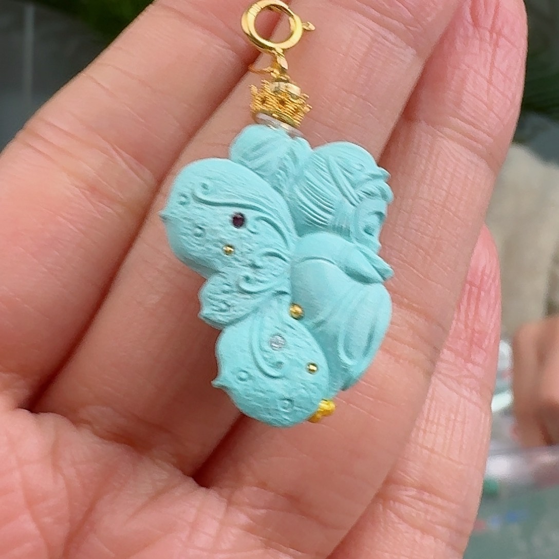 绿松石珠宝奇石未镶嵌