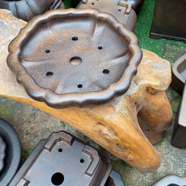 红陶杨冬益紫砂花盆