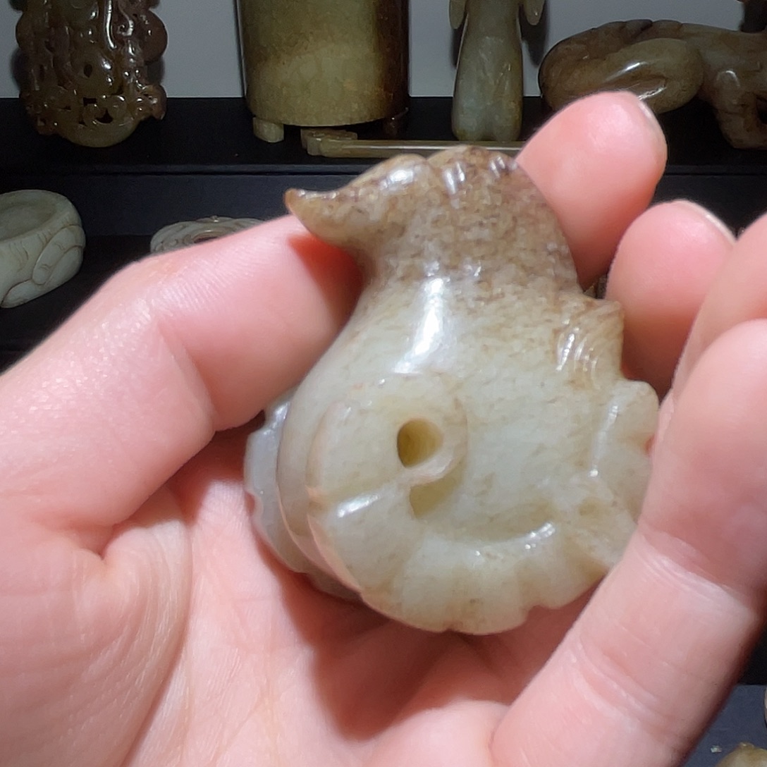 @***胖和田玉（糖玉）未镶嵌颈饰