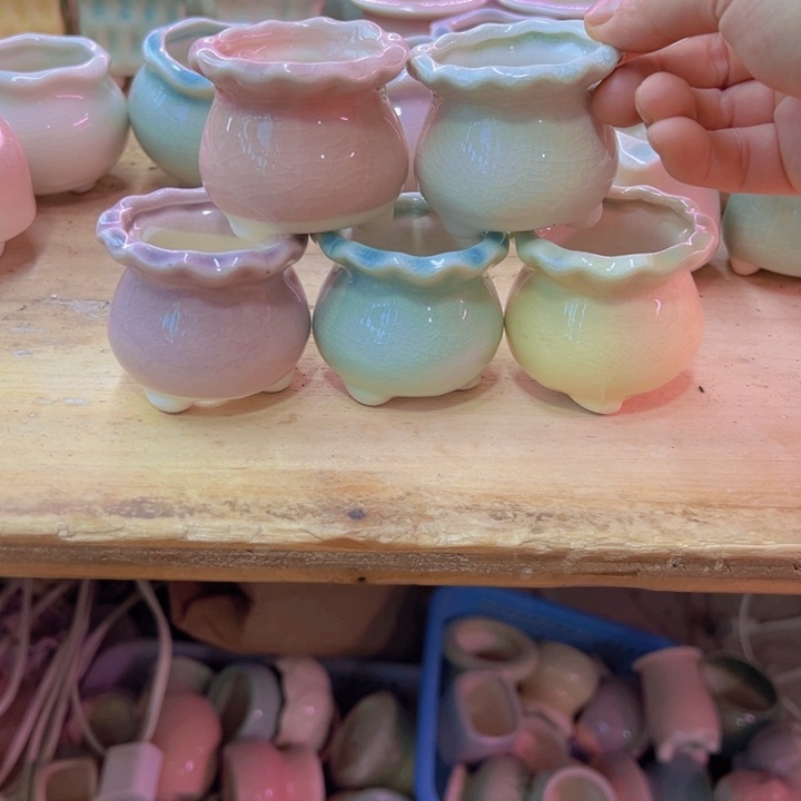 陶瓷花盆当场凑满12包邮