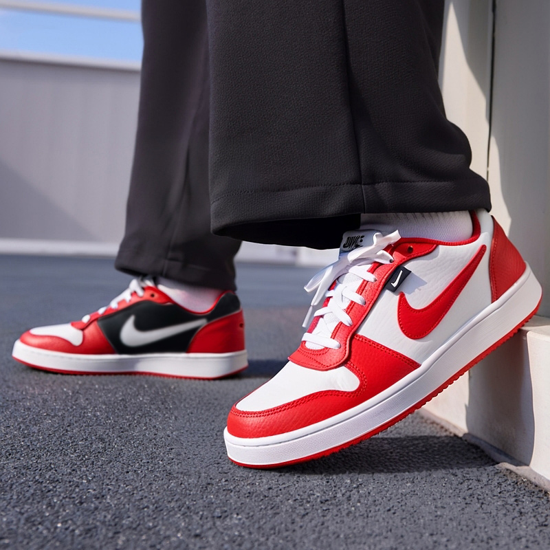 【商场同款】耐克男鞋2025新款红色板鞋低帮透气运动鞋休闲鞋AQ1774