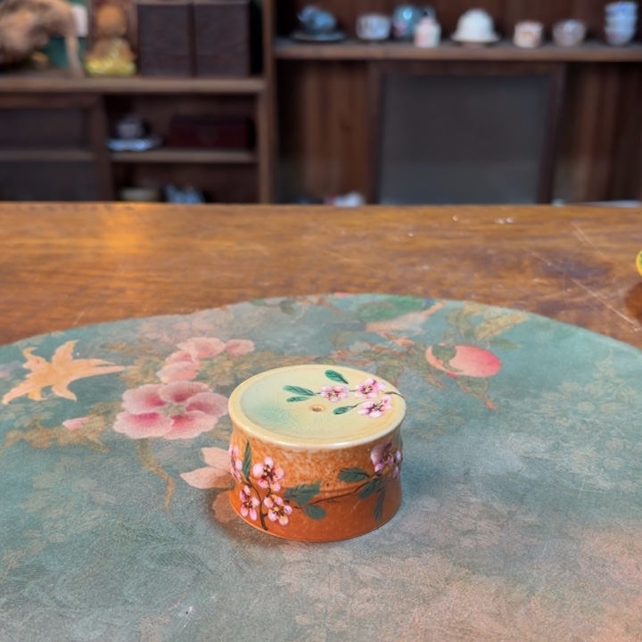 柴烧纯手工手绘陶瓷