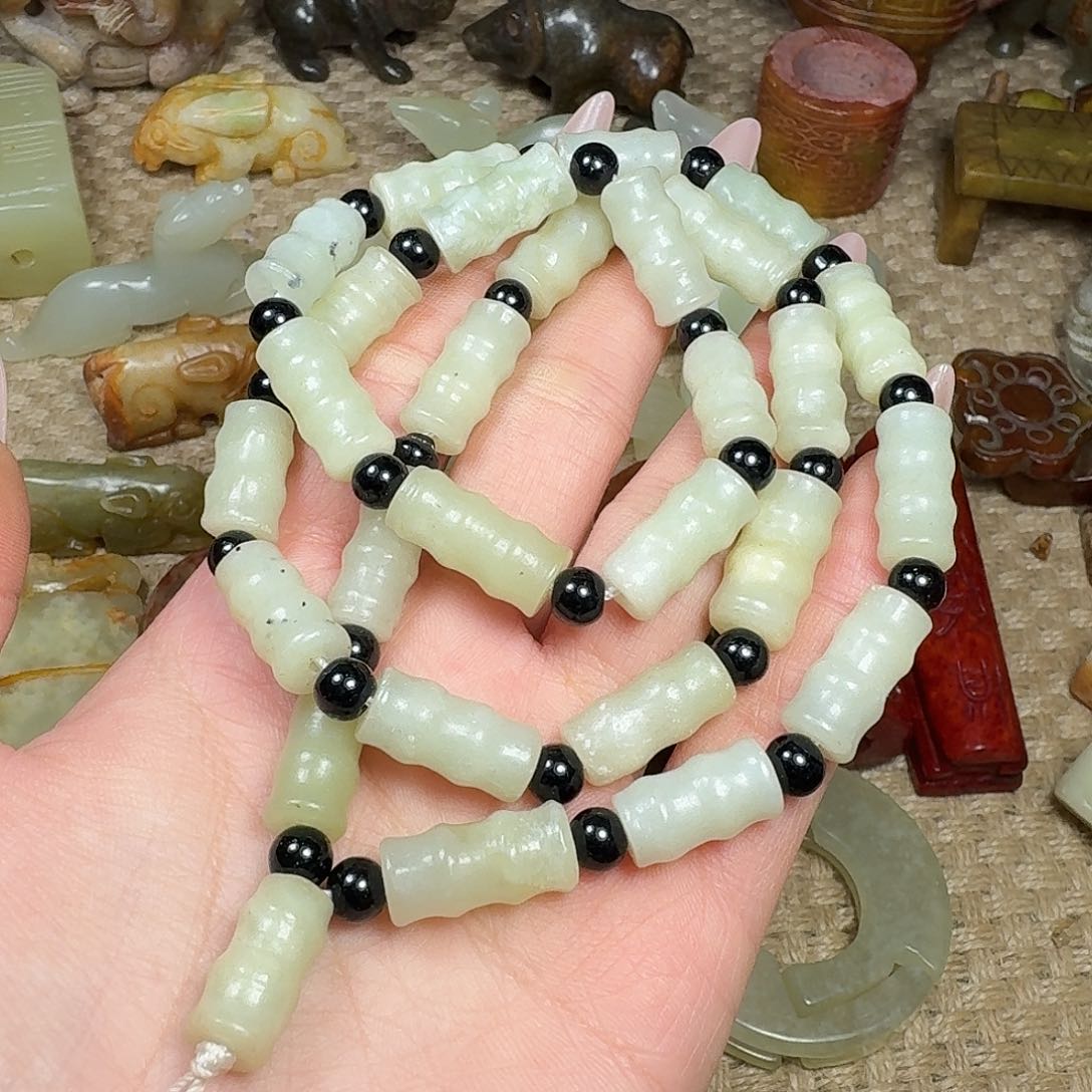 白玉菩提吊坠挂件