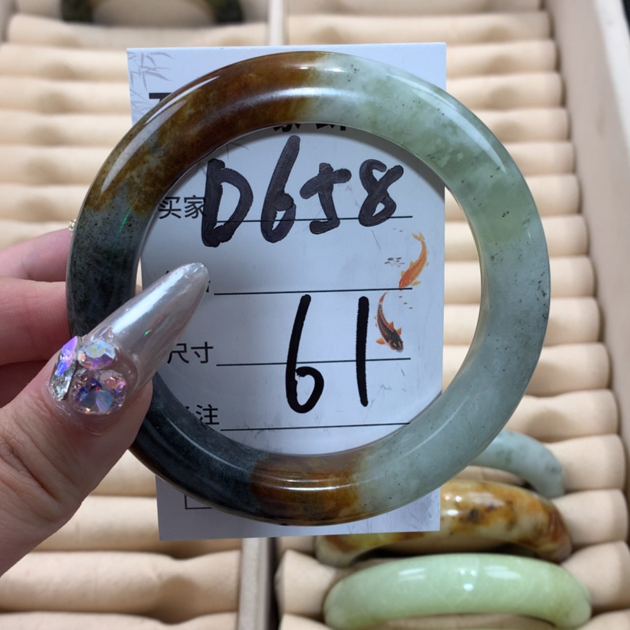 【闪购商品】未镶嵌蛇纹石玉手镯