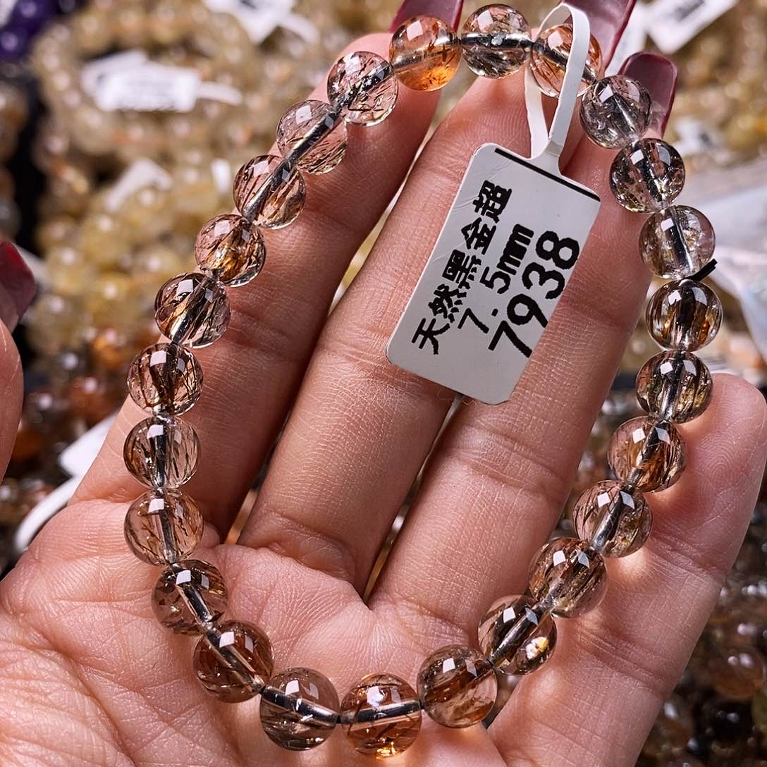 水晶手链未镶嵌水