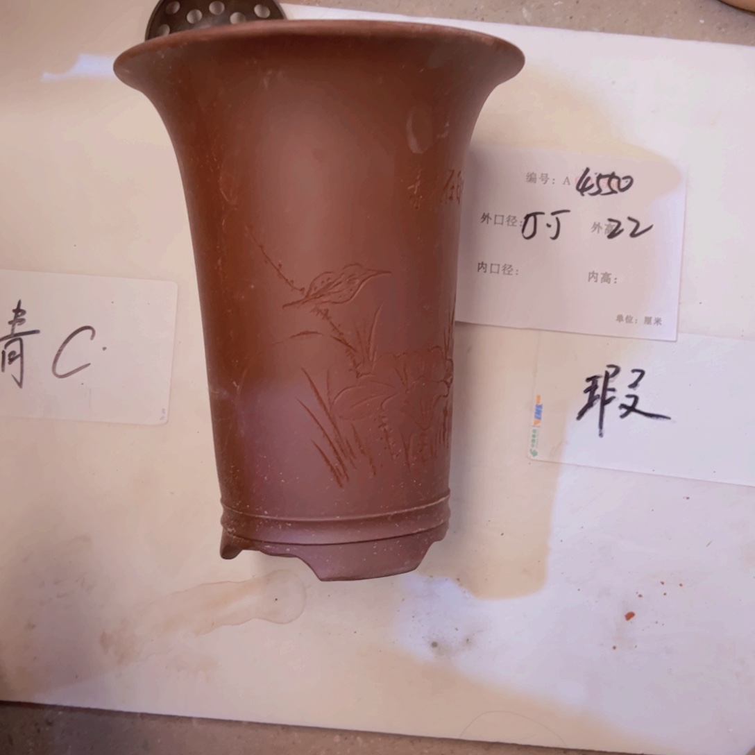 花盆紫砂紫紫砂盆