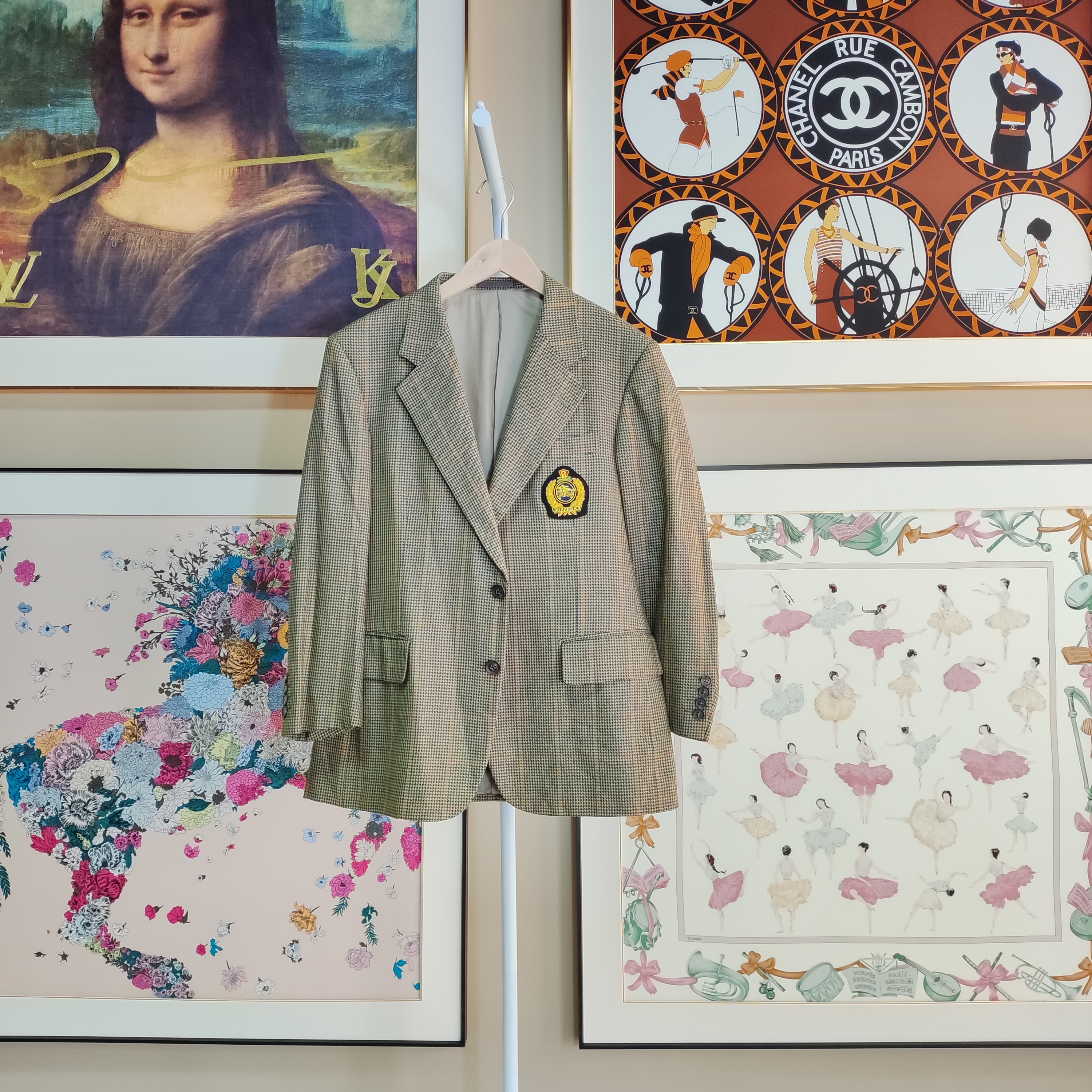 95新 BURBERRY/博柏利 95新巴宝莉西装休闲外套fy5679潮流时尚