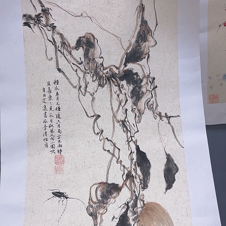 国画纯手绘字画宣纸