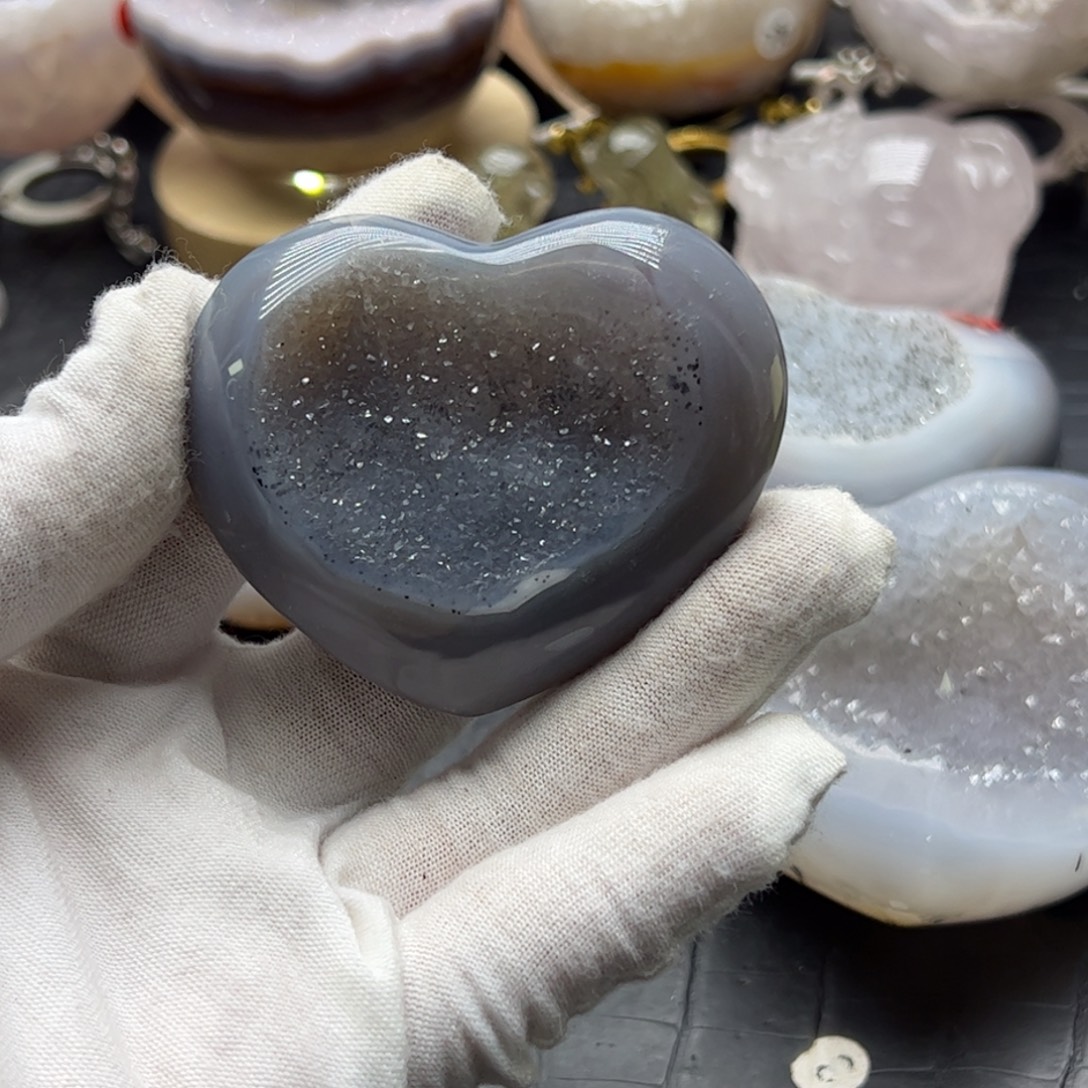 咏***霖未镶嵌水晶珠宝半成品爱心93