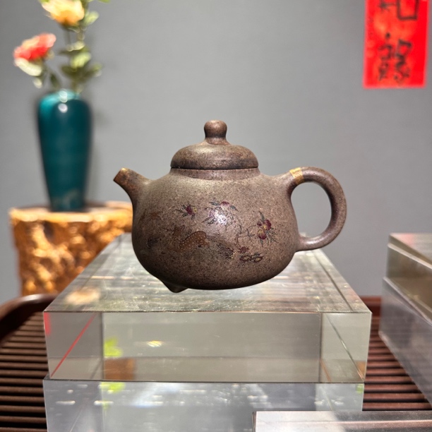 乳钉壶·段泥柴烧制·170cc