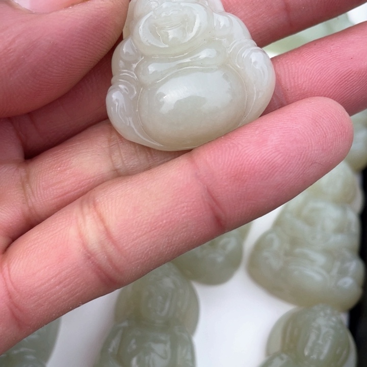 和田玉吊坠(不含链)未镶嵌