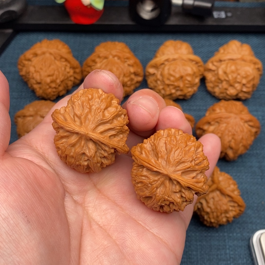 文玩核桃把件球苹果园36 