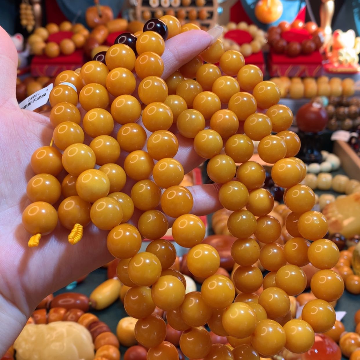 【闪购商品】蜜蜡手链未镶嵌蜜蜡手链