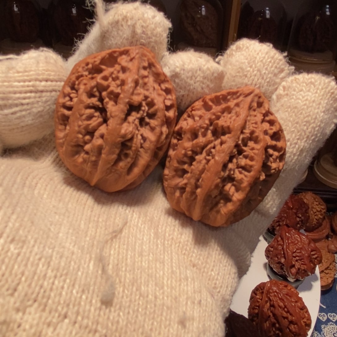 文玩核桃吊坠蚂蚁蛇头