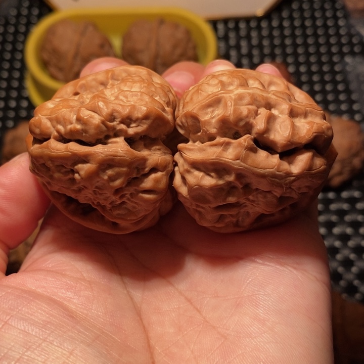 把件文玩核桃四深开八蹬腿蛙王
