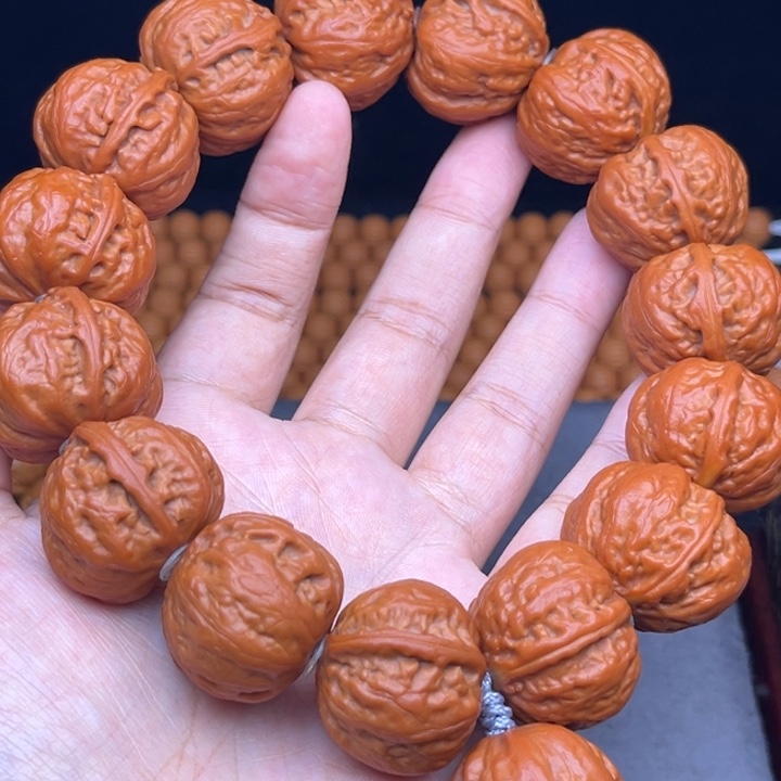 猴头核桃吊坠元宝秋子