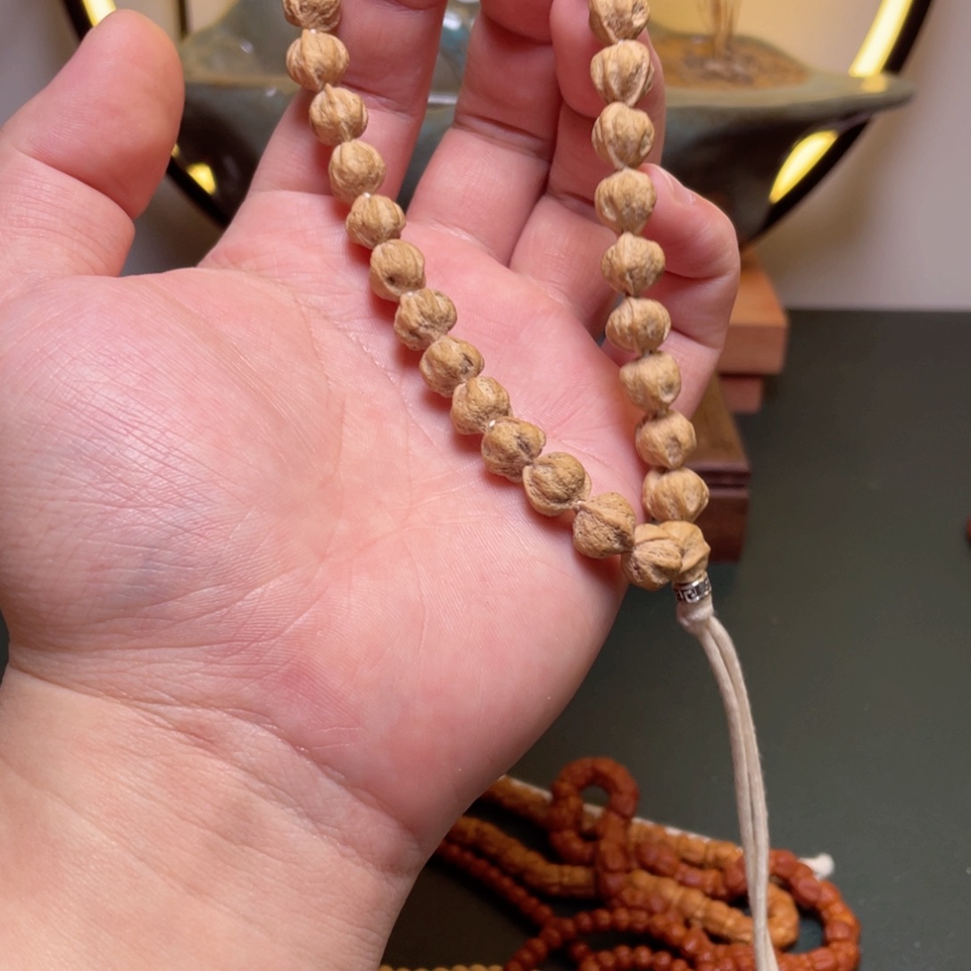 柏香籽/百香籽吊坠158.8莲花