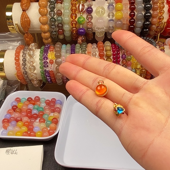 未镶嵌配饰玛瑙/玉髓