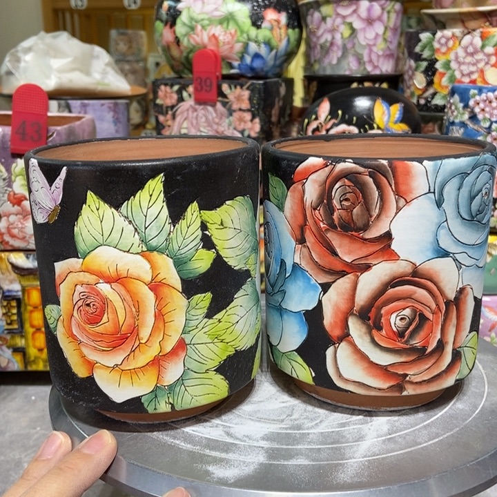 景德镇艺术手绘作品