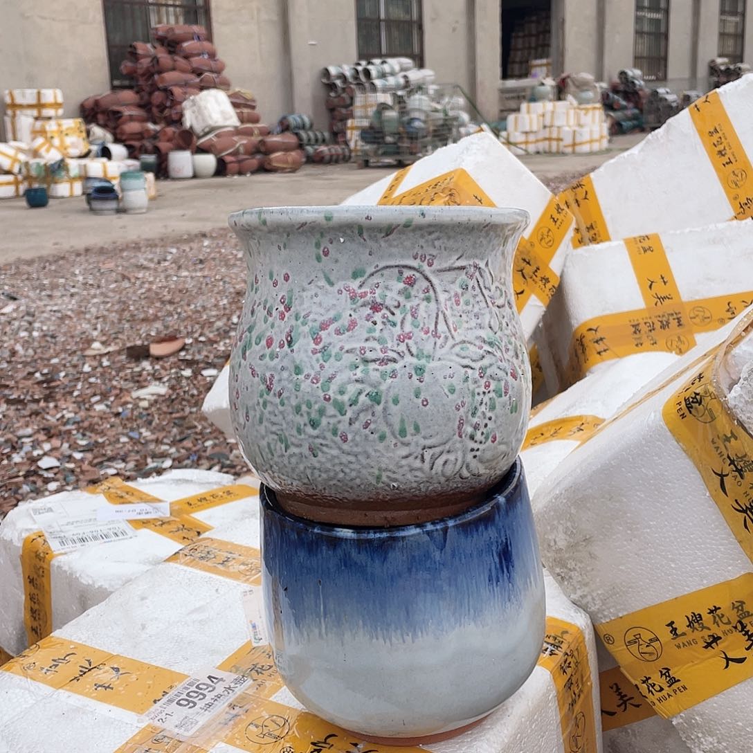 红陶王嫂花盆0212-440