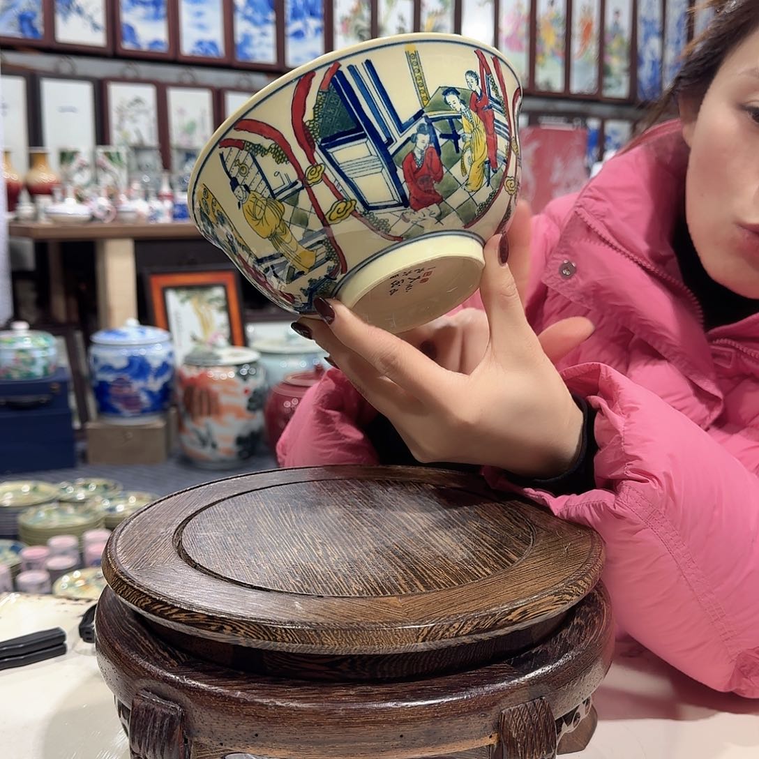 瓷摆件/////景德镇陶瓷瓷器。