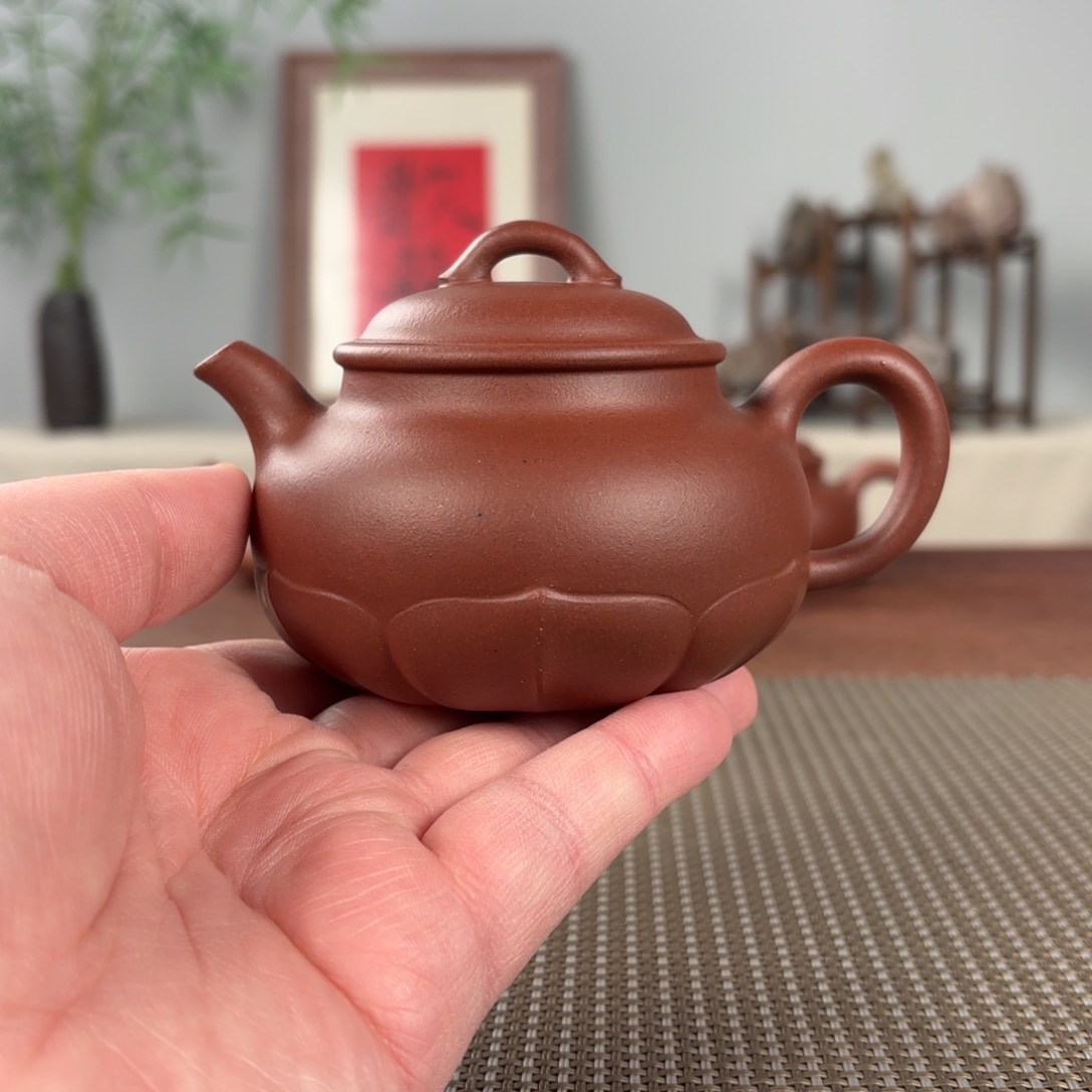 紫砂茶壶黄龙山原矿紫砂壶210