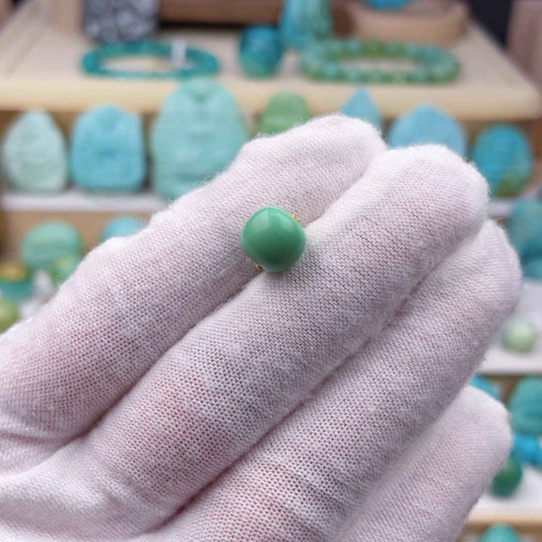 未镶嵌绿松石珠宝奇石8.8