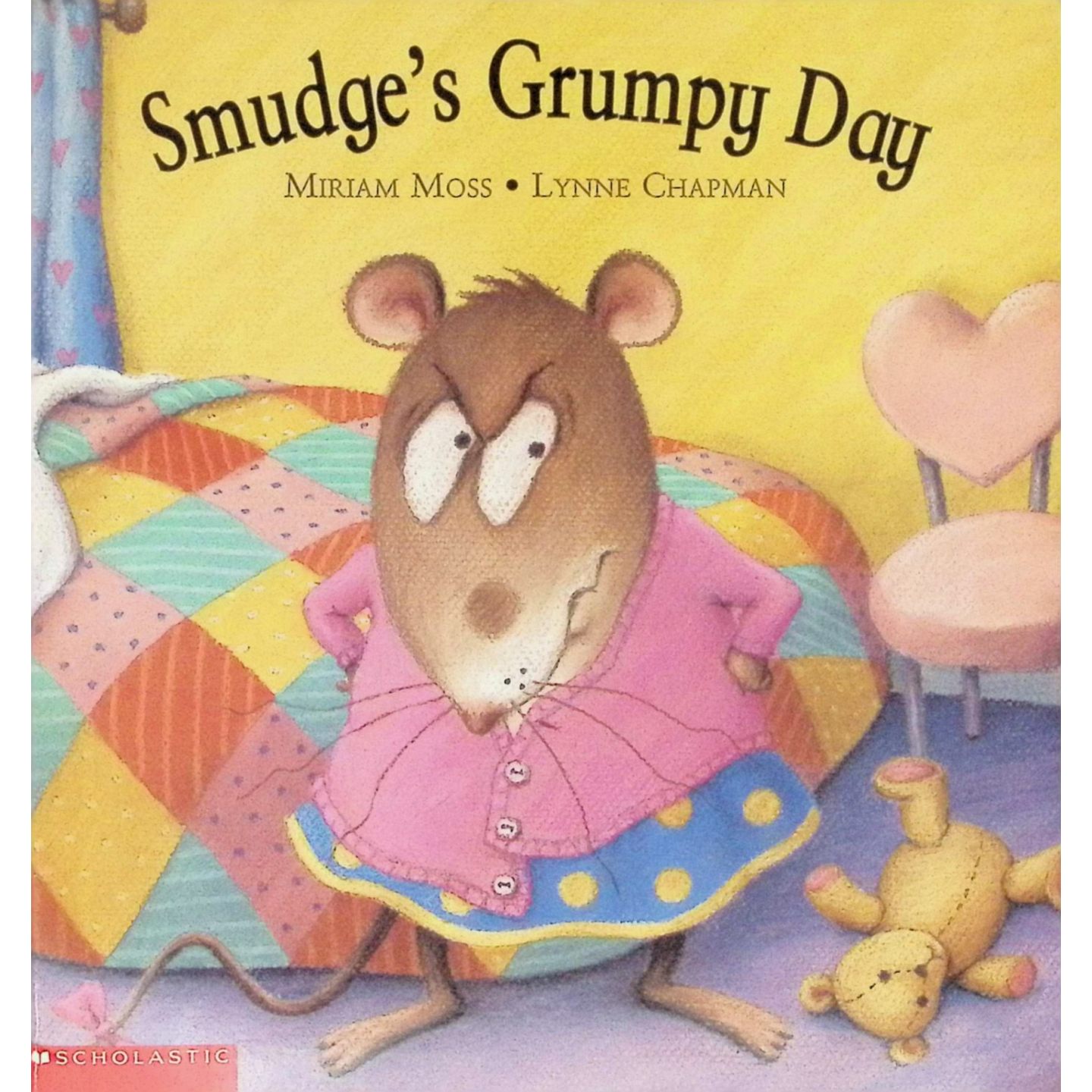 英语原版书SmudgesGrumpyDay儿童情绪管理绘本亲子共读