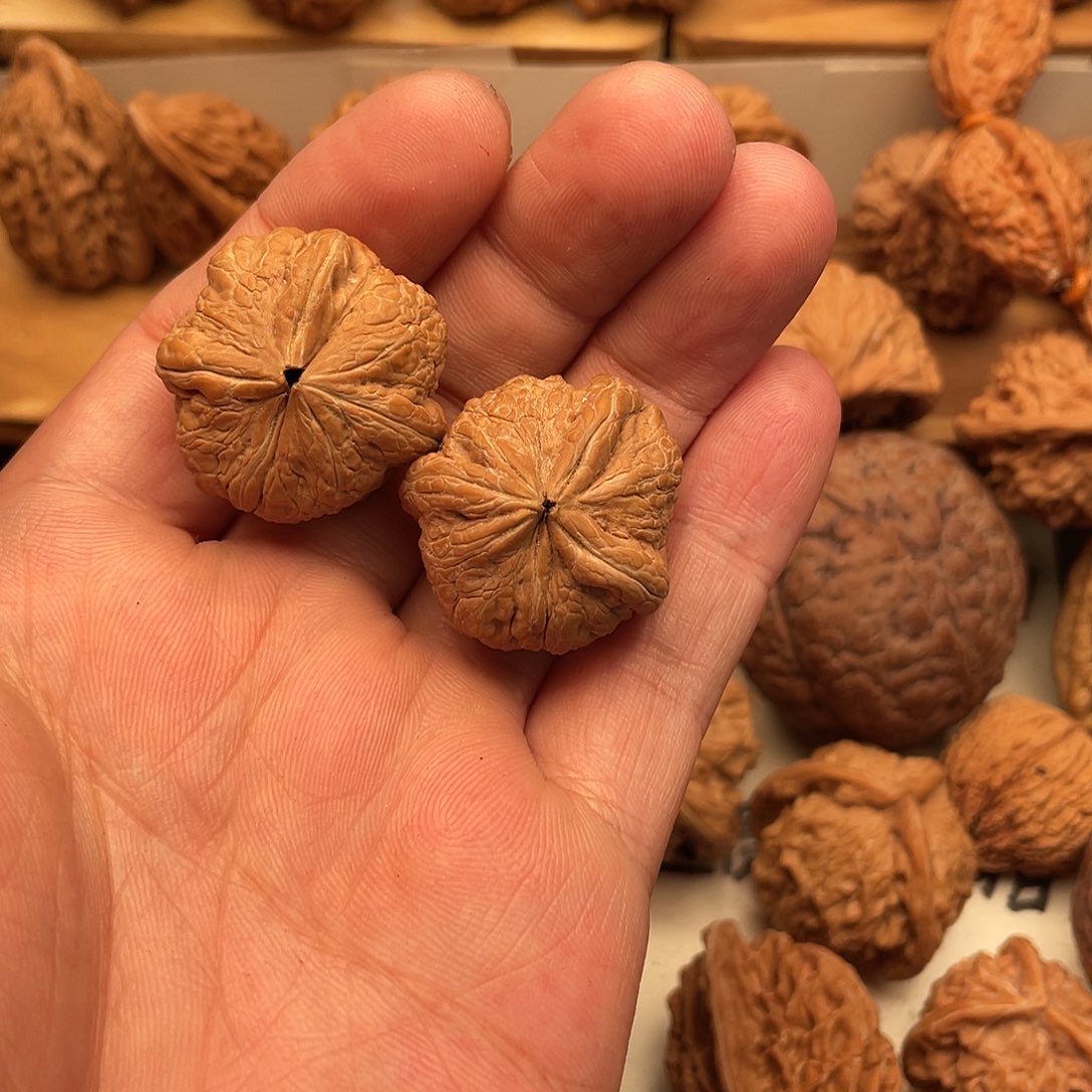 岁***静吊坠文玩核桃元宝