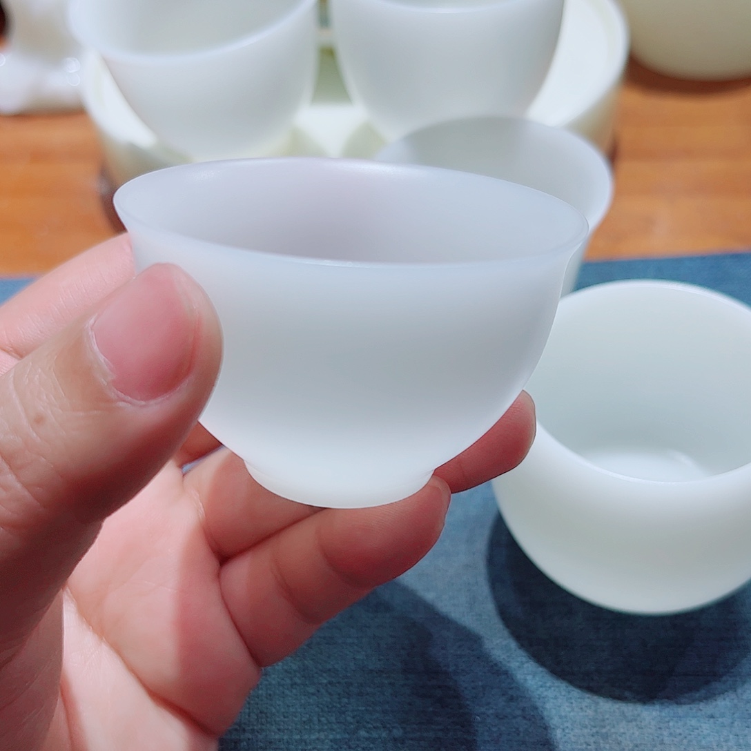 一***庄陶3个50cc素烧璞玉114141