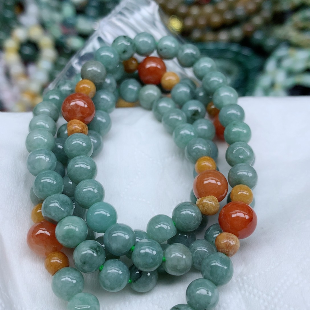 项链未镶嵌翡翠翡翠