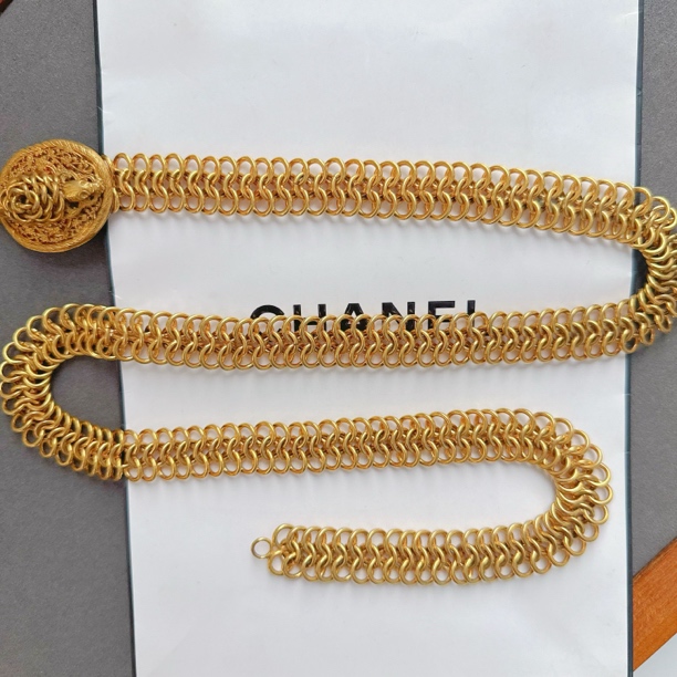 95新 Chanel/香奈儿 Chanel vintage香奈儿中古灵蛇腰链