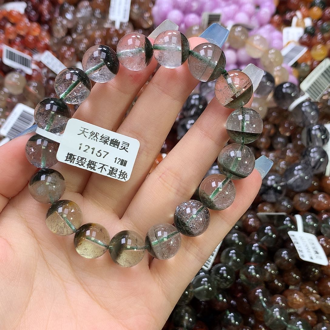 水晶手链未镶嵌，