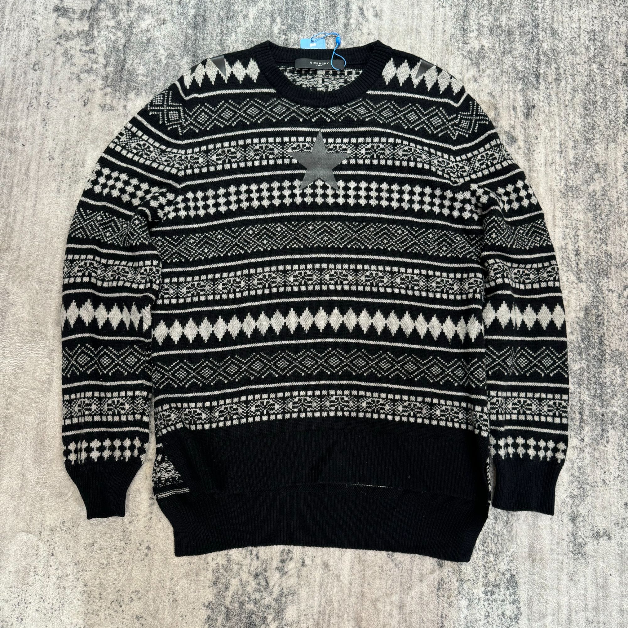 99新 Givenchy/纪梵希 拼接毛衣针织衫LYGP103