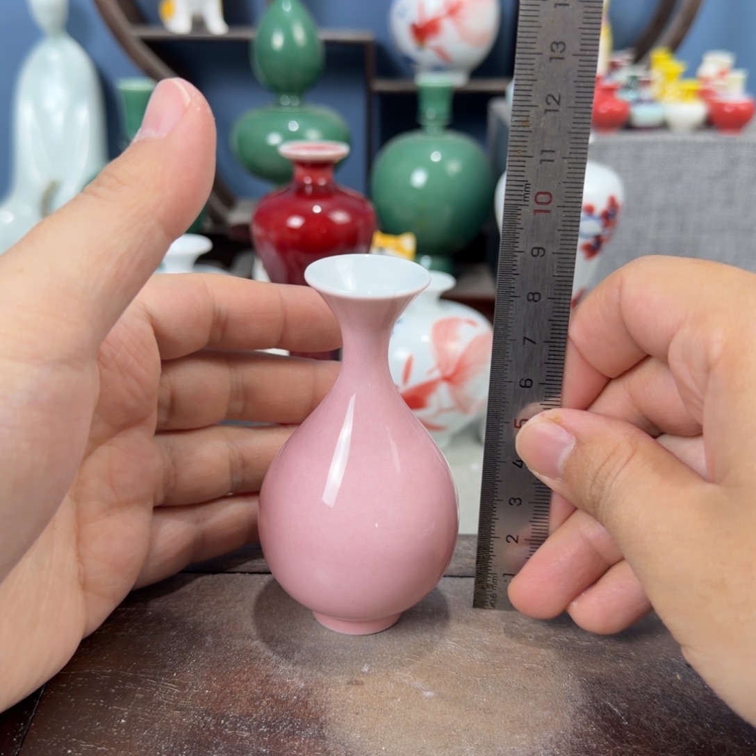 陶瓷手工小花器摆件