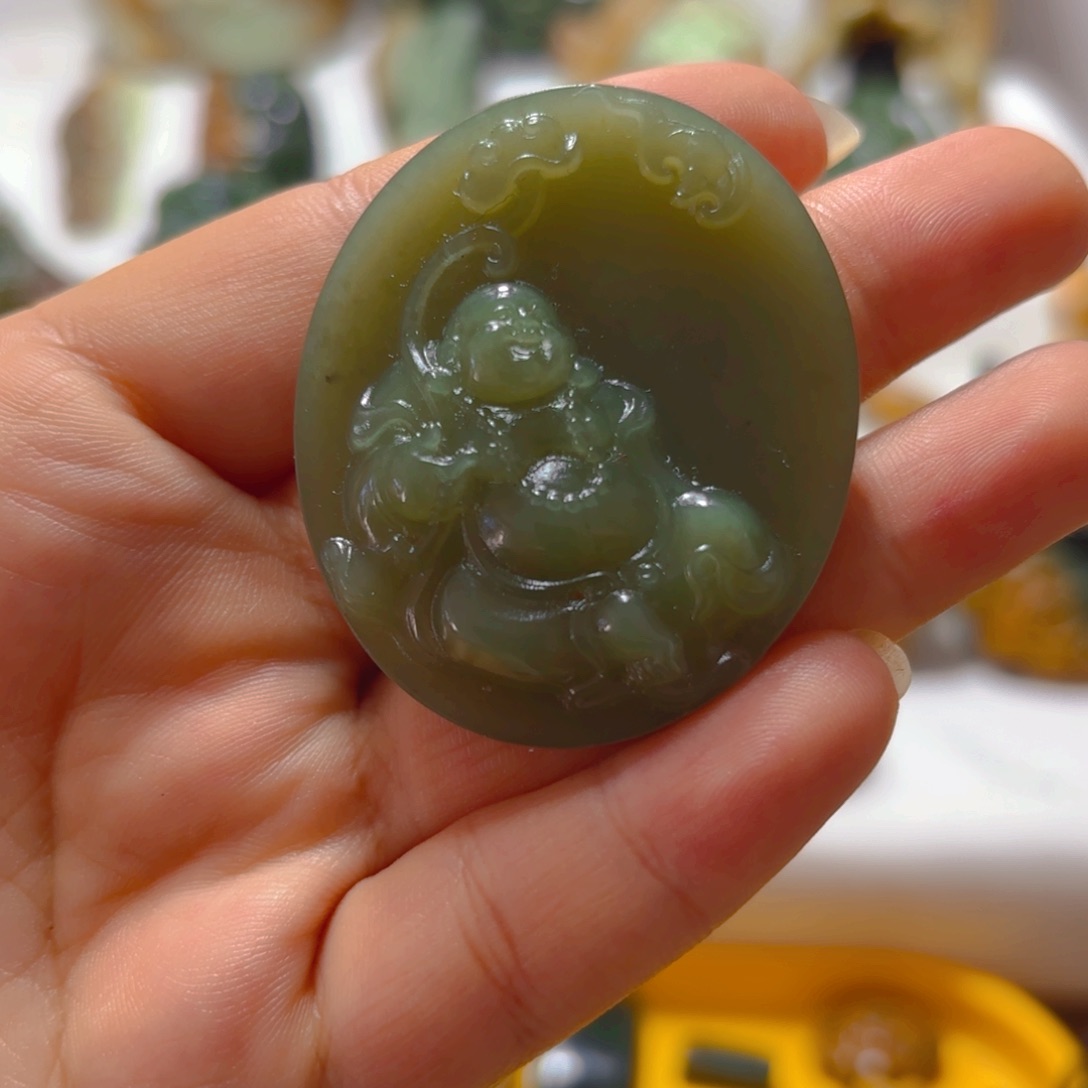 和田玉挂件未镶嵌