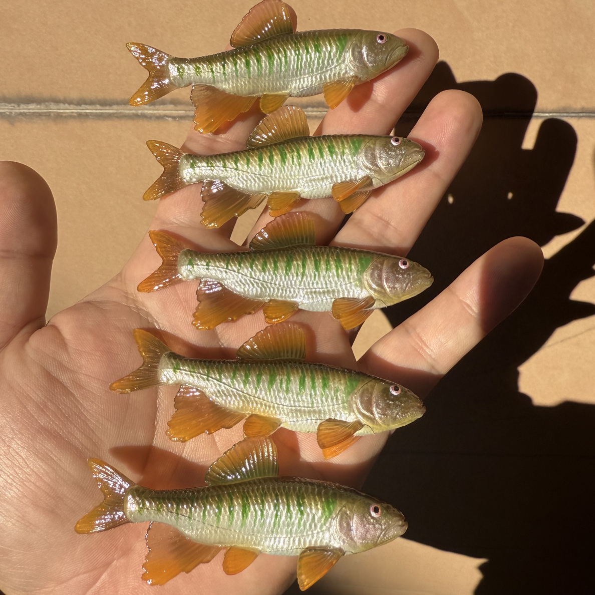 路亚鱼种周边马口模型钥匙扣