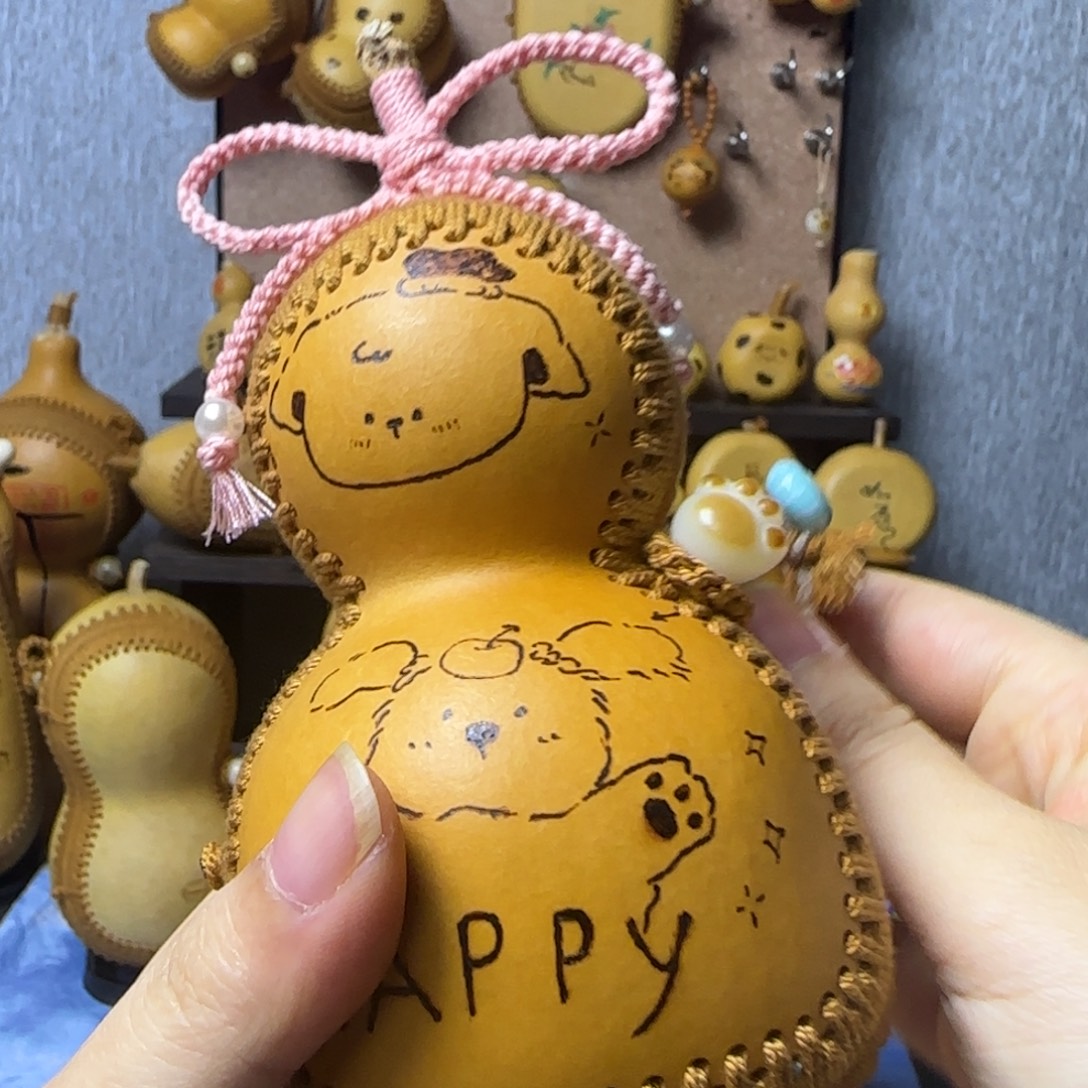 桃****葫芦包包不退不换