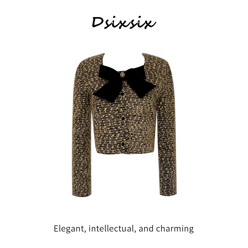 WBR【德鲁纳外套】-秋冬新款法式复古显瘦百搭长袖外套