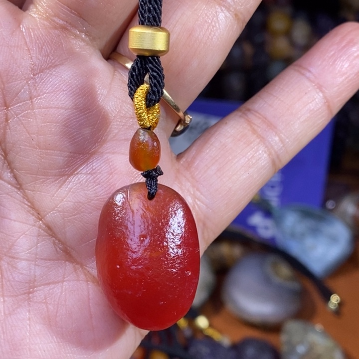 玛瑙/玉髓珠宝半成品未镶嵌璃*