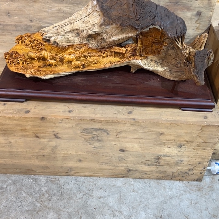 柏木（崖柏）长****产太行崖柏五牛纳福