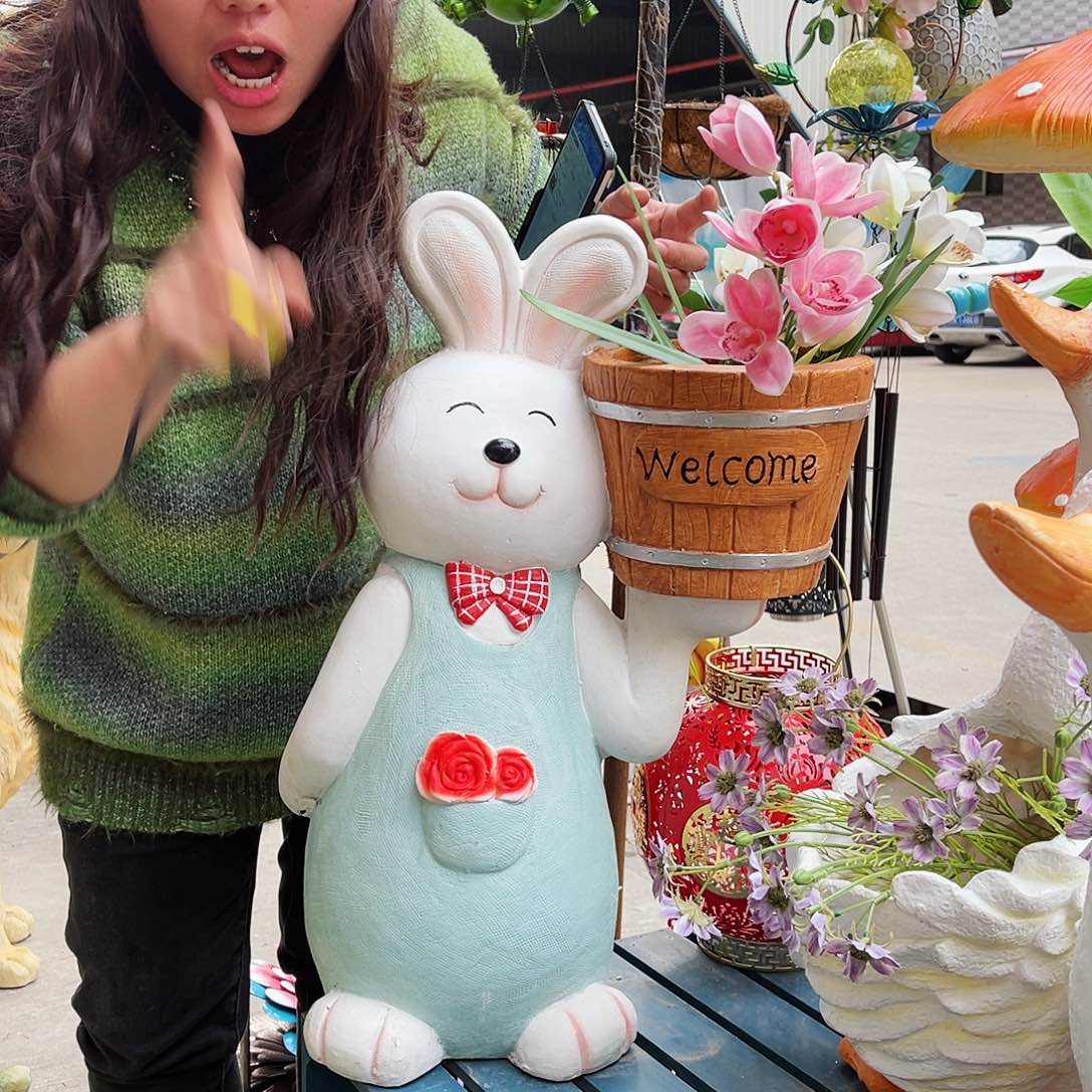 【闪购商品】无铅玻璃花园摆件&000&