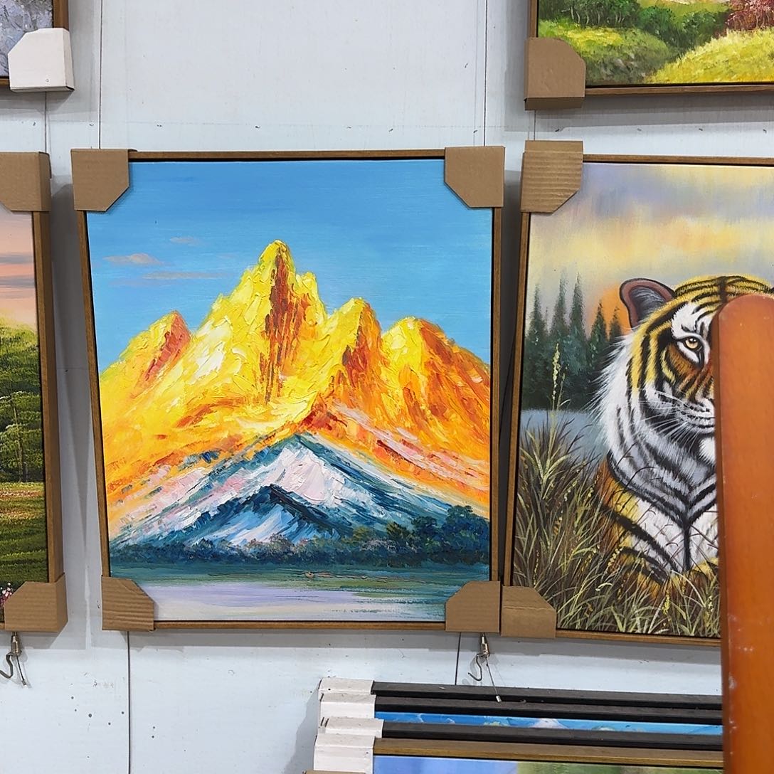 油画5060油画作品展作品集展