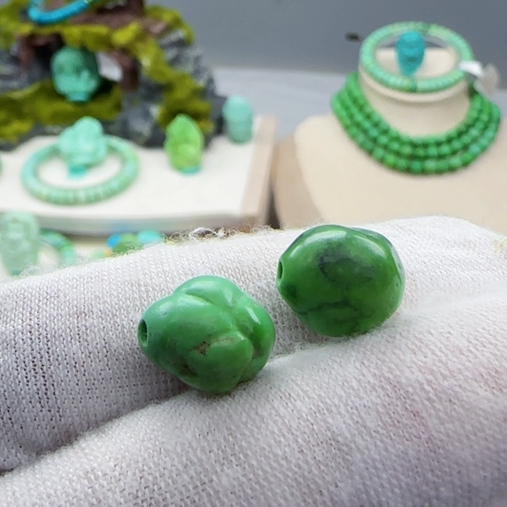 绿松石绿松石T未镶嵌就**字