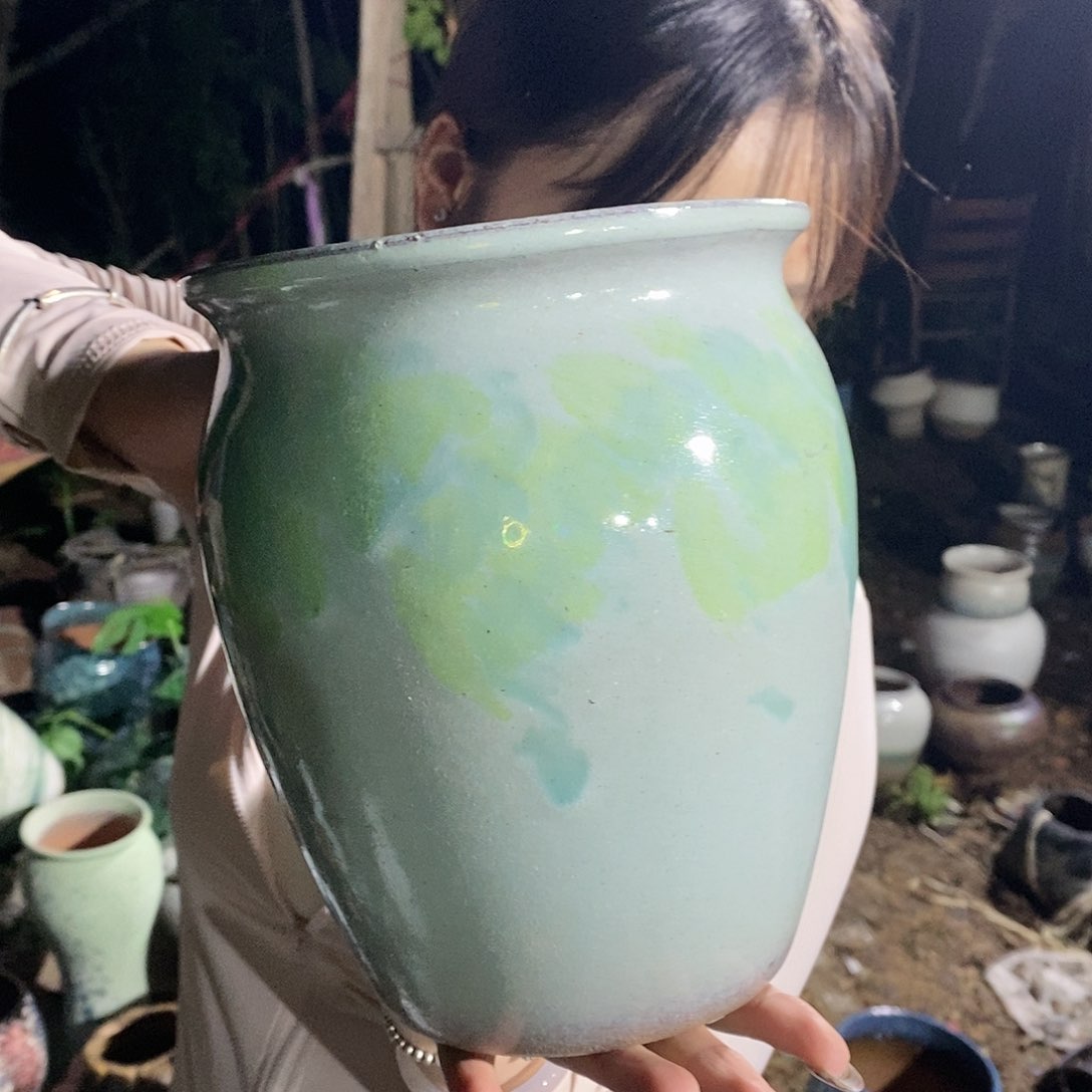 紫砂花盆瑕疵15/21