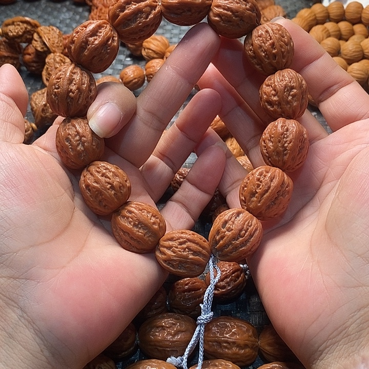 文玩核桃手串西瓜八棱