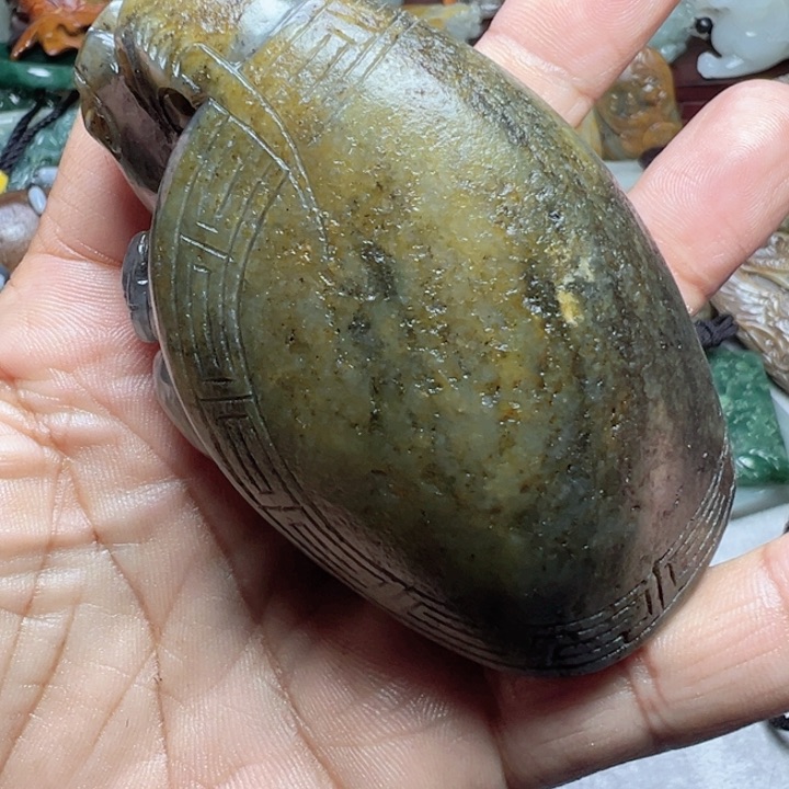 和田玉把件未镶嵌